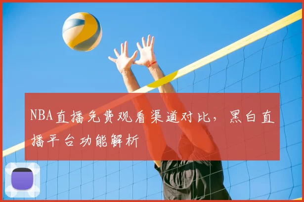 NBA直播免费观看渠道对比,黑白直播平台功能解析