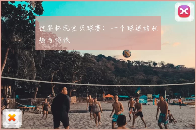 世界杯现金买球赛:一个球迷的狂热与悔恨