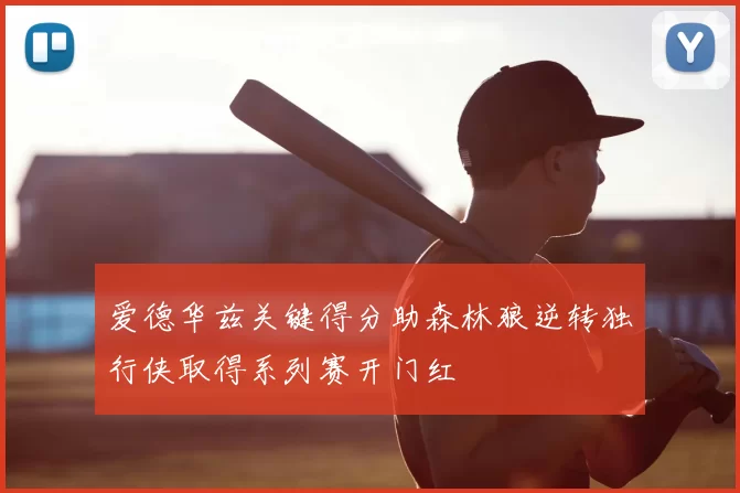 爱德华兹关键得分助森林狼逆转独行侠取得系列赛开门红
